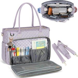 Teacher Tote Bag 15.6 inch Laptop Bag for Women Work Bags Laptop Tote Nurse Bag